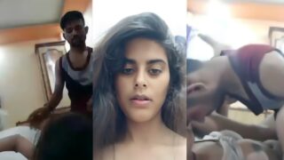 Free Desi Viral Sex MMS Very Cute GF Fucked In OYO Started Crying