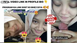Latest Viral MMS Video Muslim Hijabi School Girl Sucking Boyfriend Dick Must Watch
