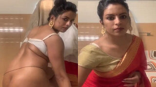 Masahub2 Com Desi Bengali Bhabhi Shows Her Nude Big Ass Selfie MMS