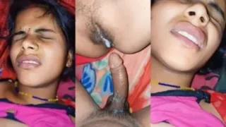 Desi XXX Sex MMS Hot Bhabhi Pussy Creampie Fucking with devar