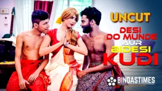 Cute Foreigner Girl 2024 BindasTime Hindi Uncut Hot Short Film