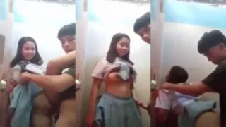 Free Desi MMS Cute Assamese School Girl Nude Sex With BF In Bathroom
