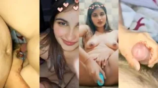 Exclusive Indian Porn newly married wife Applying Vaseline And Fucking with hubby
