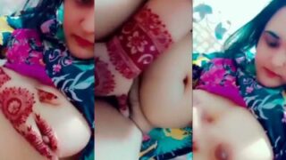 New Pakistani xxx video Chubby Cute Muslim Girl Show Her Nude Boobs And virgin Pussy