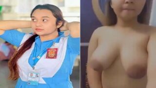 Masa49 big Milk tanker Bangladeshi Muslim girl big boobs and fat pussy nude selfie leaked mms