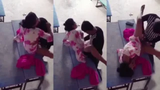 Fsiblog com Horny Indian college lovers fucking in classroom mobile recording