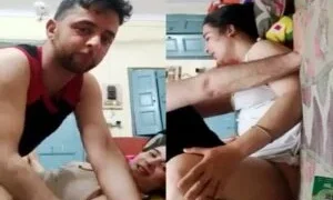 New Indian mms Newly married Muslim couple first time missionary sex using zandu balm