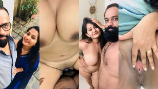 Desi New Video HD horny bhabhi sex with lover cuckold husband record mms video