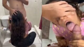 New desi sex mms Muslim bhabhi gives blowjob to her devar