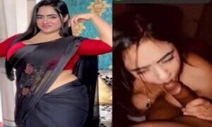 Pakistani Busty TikToker nude muslim girl viral leaked blowjob clips