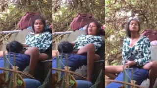 outdoor sex viral leaked mms video horny Tamil college girl pussy sucking by junior boy in park