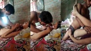 Free Indian MMS 19 yo village girl seduced into giving blowjob and then fucked