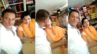 Desitales2 Famous Shop Keeper Affair With Hot Bhabhi Smooching Hard