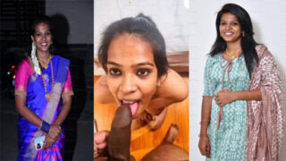 Tamil Girl Blowjob Ball Sucking To her Lover